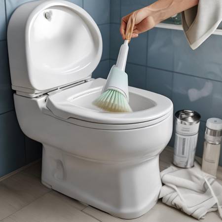 智能马桶除垢,白醋去污