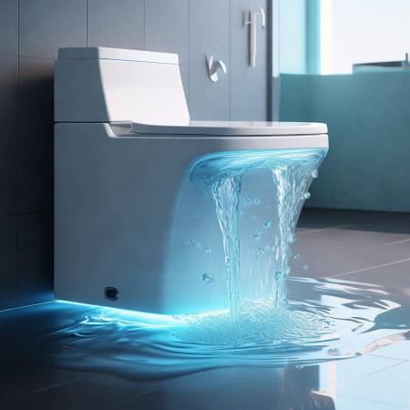 智能马桶冲水强，省力又舒适