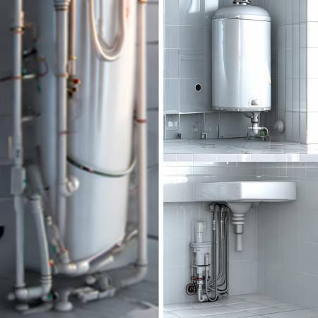 浴室柜热水器安装教程结束,安全