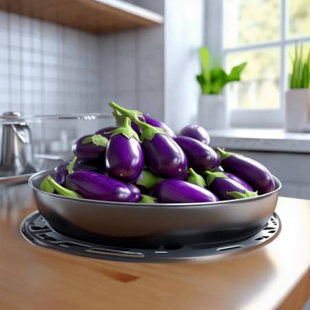 轻松高效洗茄子