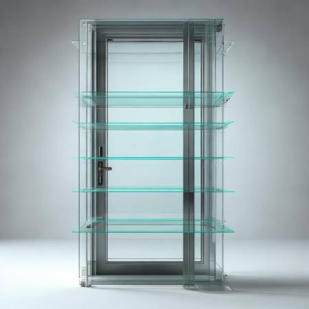 家庭防盗门3层玻璃