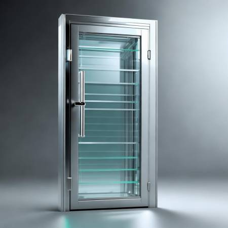 防盗门玻璃多层,安全又美观