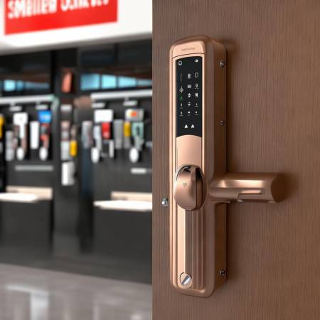 青古铜智能锁，价格合理