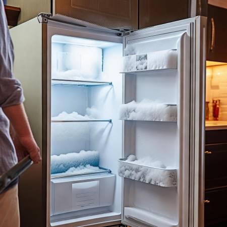 冰箱定期除霜防结霜