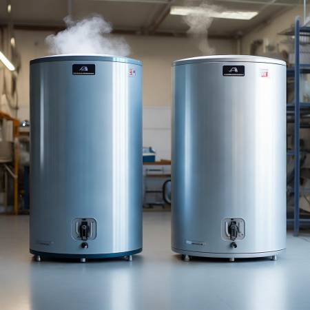 对比A、B品牌热水器