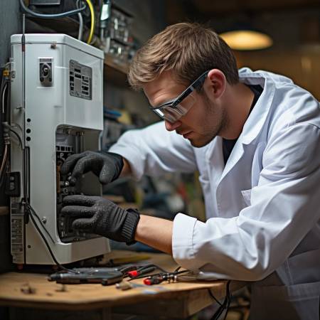 检查电池及点火针