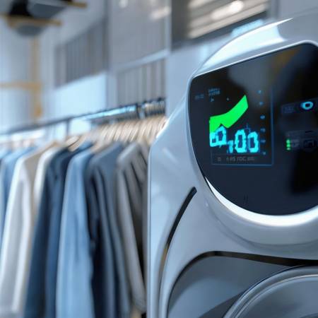 “高功率、智能温控洗衣机节能高