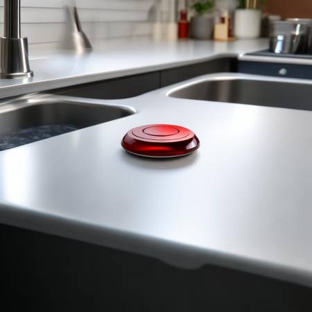 红色按钮，多种冲洗模式