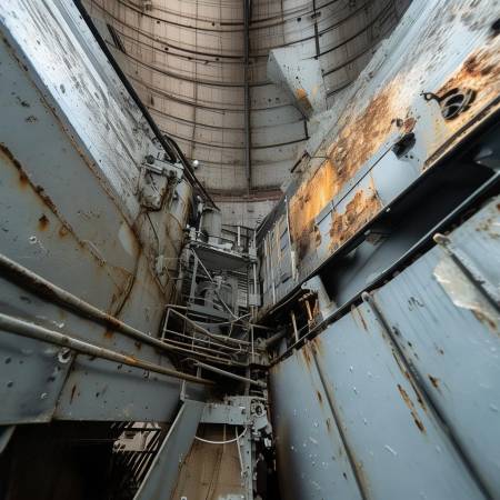 “检查冷却塔顶盖及保养问题”