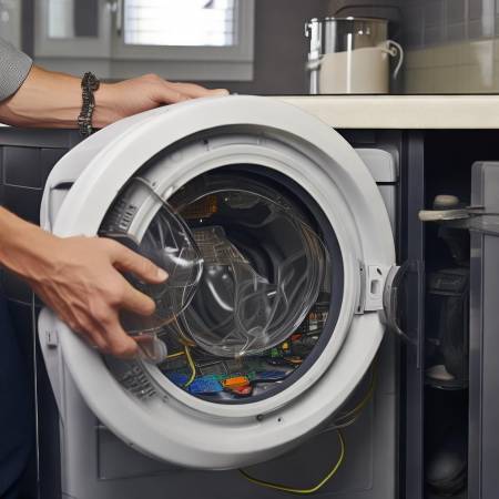 检查洗衣机内部电路