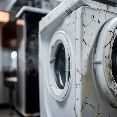 塑料洗衣机易损坏难清洗