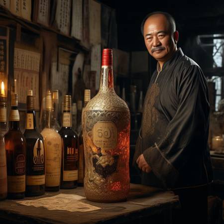 老郭酒收藏,名酒年份并存