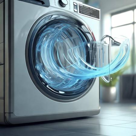 洗衣机立体风道，换气更佳