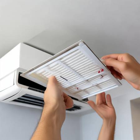 正确安装空调滤芯