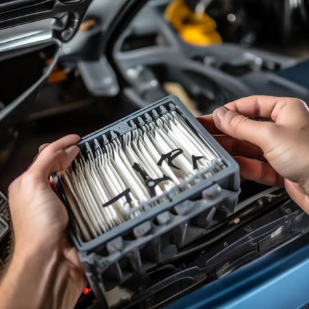 滤芯装反,车内味更差