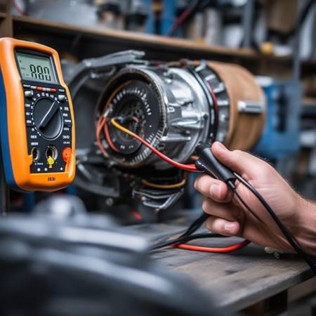 “万用表检测电机健康”