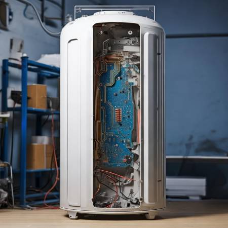 电路板故障,热水器失控