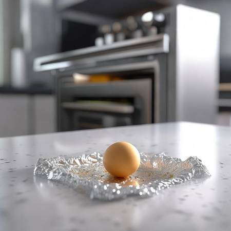 烤鸡蛋,盐胡椒粉增味