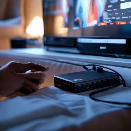 “准备电视、HDMI线和电源”