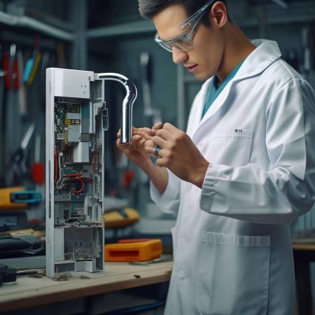 “智能锁拆解,了解原理”