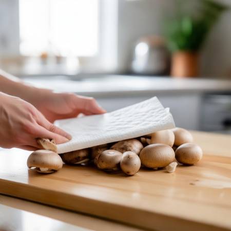 擦干香菇水分防变质