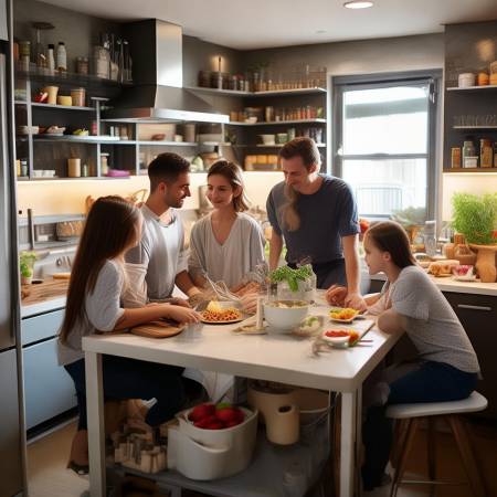 厨房燃气灶布局优化