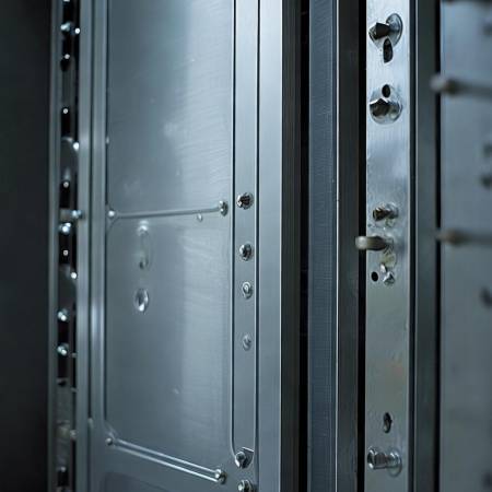 门体牢固,缝隙小,防钻入。