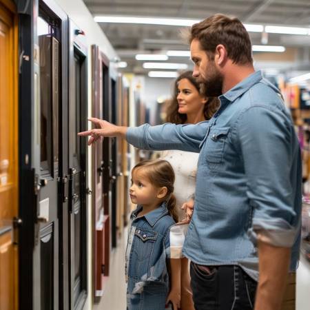 仔细挑选,找到合适防盗门