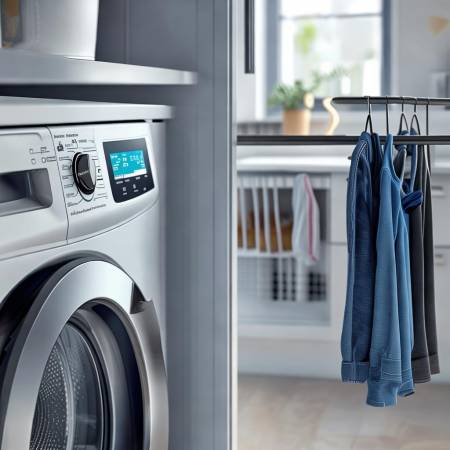 洗衣机排水量大,生活更舒心