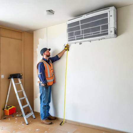 空调安装前先验收位置