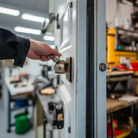 防盗门问题维修关键