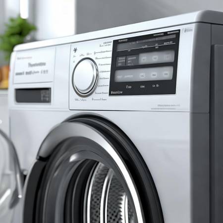 海尔洗衣机，档位清晰。