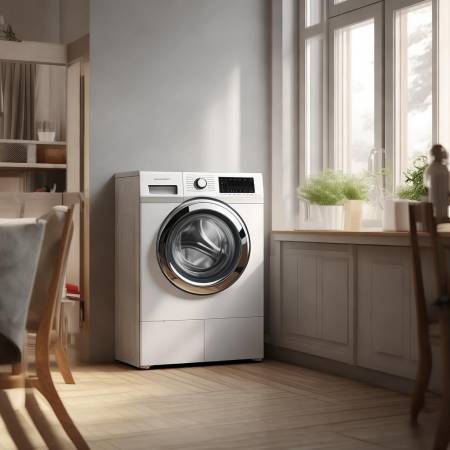 洗衣机宜近客厅或餐厅