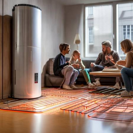 地暖热水器连接要点