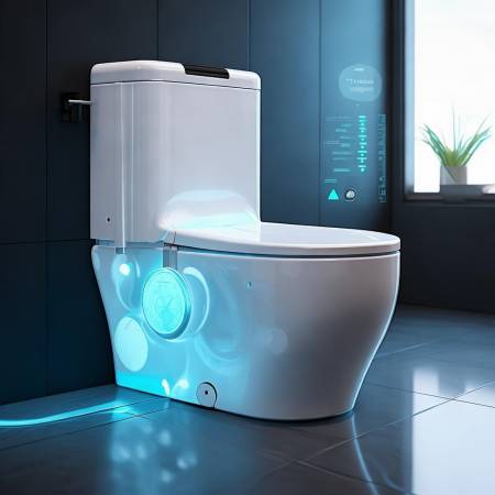 智能马桶,节水环保,远程控制