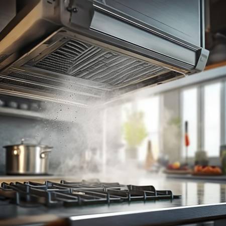 过滤网滤除油烟杂质