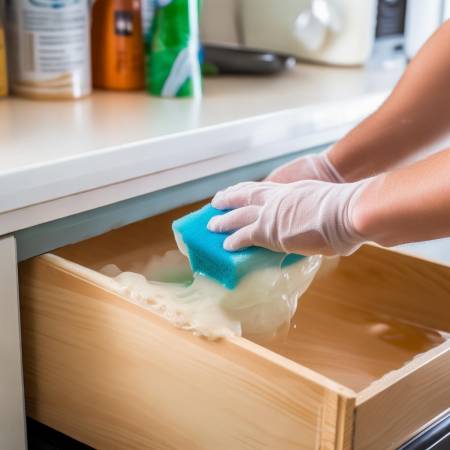 抽屉清洁,不留死角