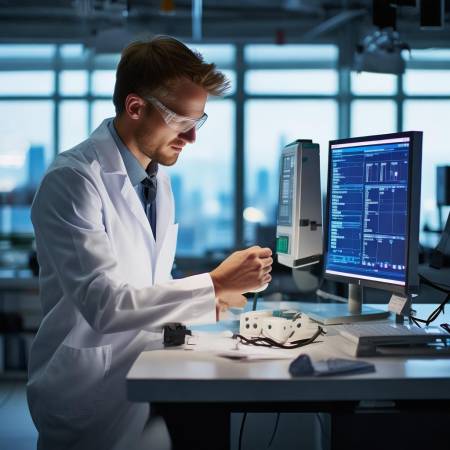 外设测试进行中