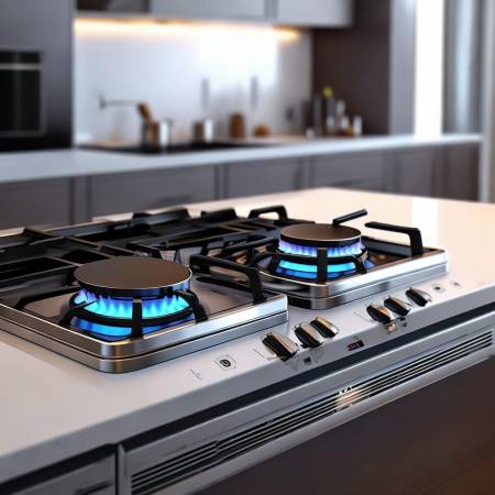 方太燃气灶,恒温时尚双灶