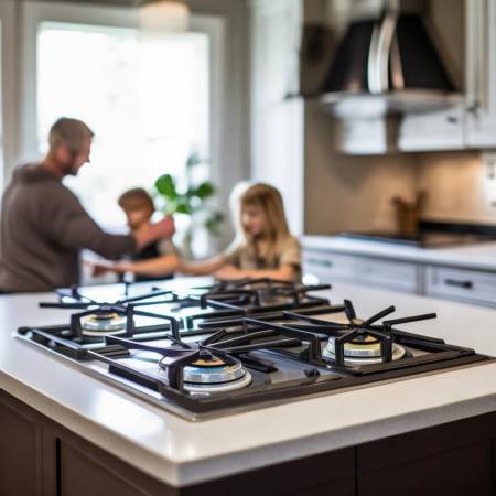 燃气灶尺寸选橱柜深度