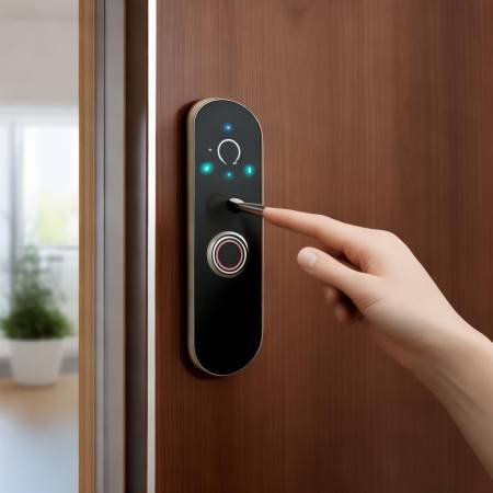 指纹锁测试成功