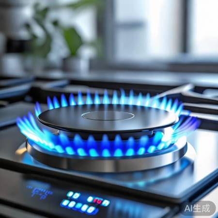 燃气灶智能点火，火势适中