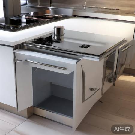 分体灶消毒一键轻松，时尚百搭。