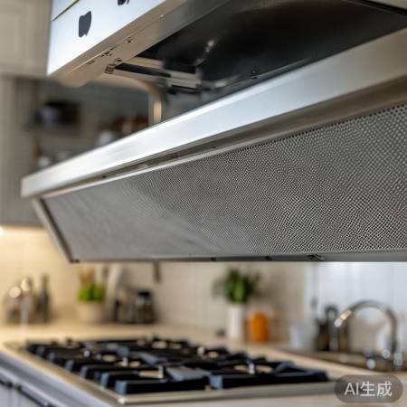 “拆装油烟机滤网，定期清洗”