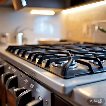 检查燃气灶接口