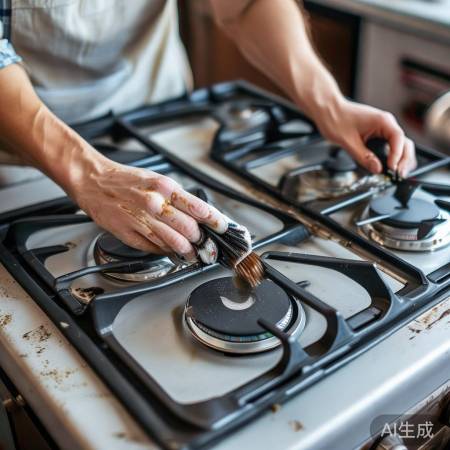 燃气灶清洁保养