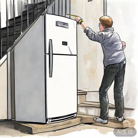 量冰箱楼梯尺寸