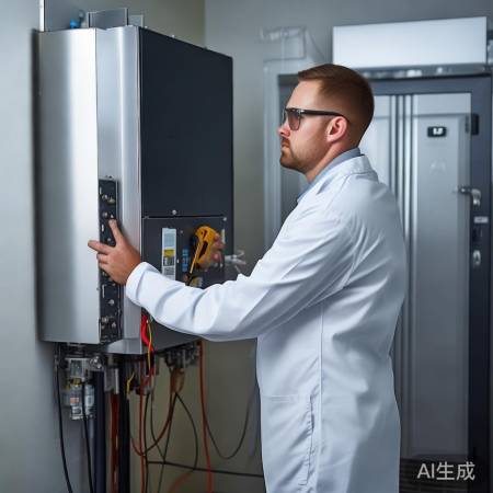 壁挂炉安装验收成功