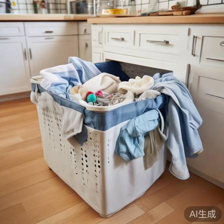 检查洗衣桶,清除杂物