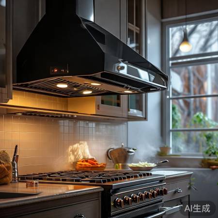 皇冠油烟机830，厨房静谧帮手